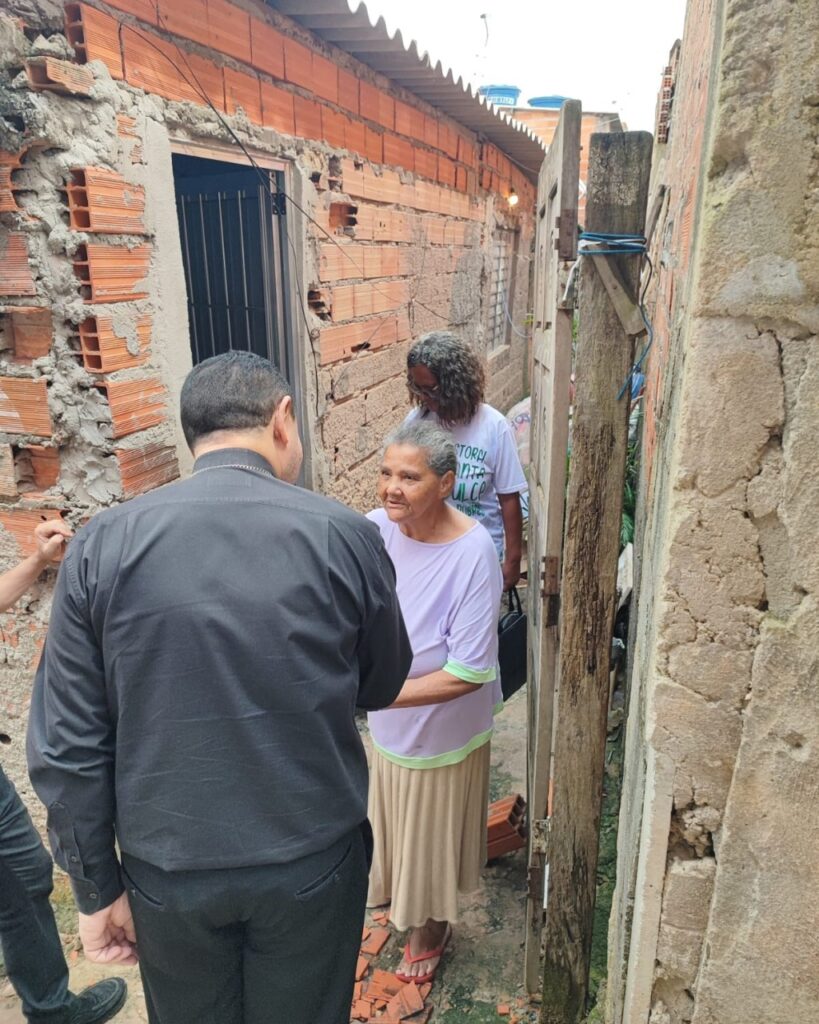 Dom Cícero realiza visita pastoral à Paróquia Santo André Apóstolo - Jornal O São Paulo