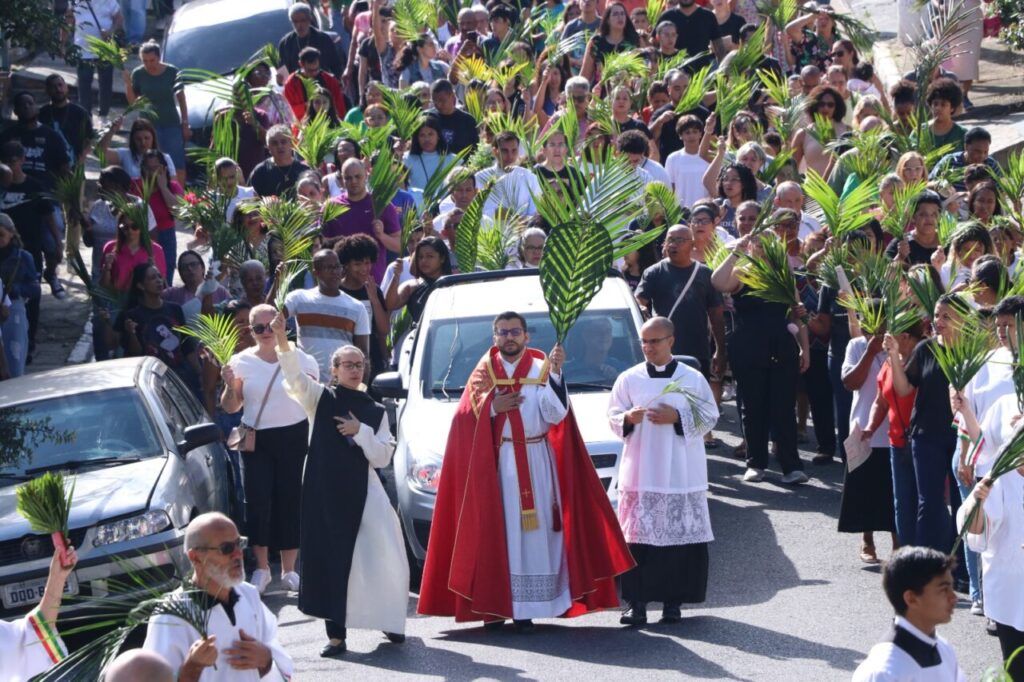 Fiéis participam de celebração de Ramos no Ipiranga, Santana e Brasilândia - Jornal O São Paulo
