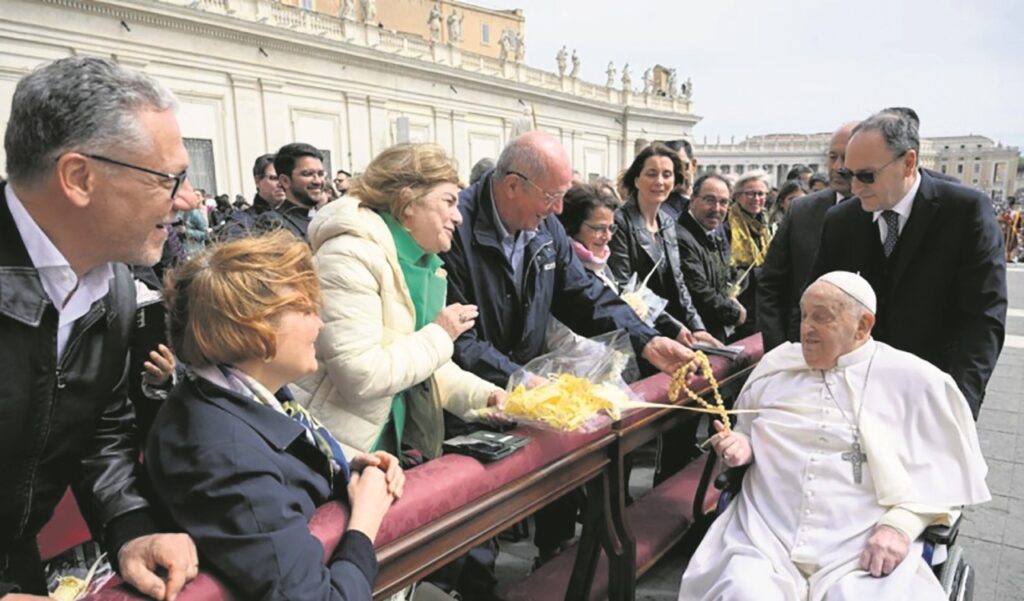 Papa no Domingo de Ramos: Estendendo a mão a quem precisa, somos todos ‘cireneus’ - Jornal O São Paulo