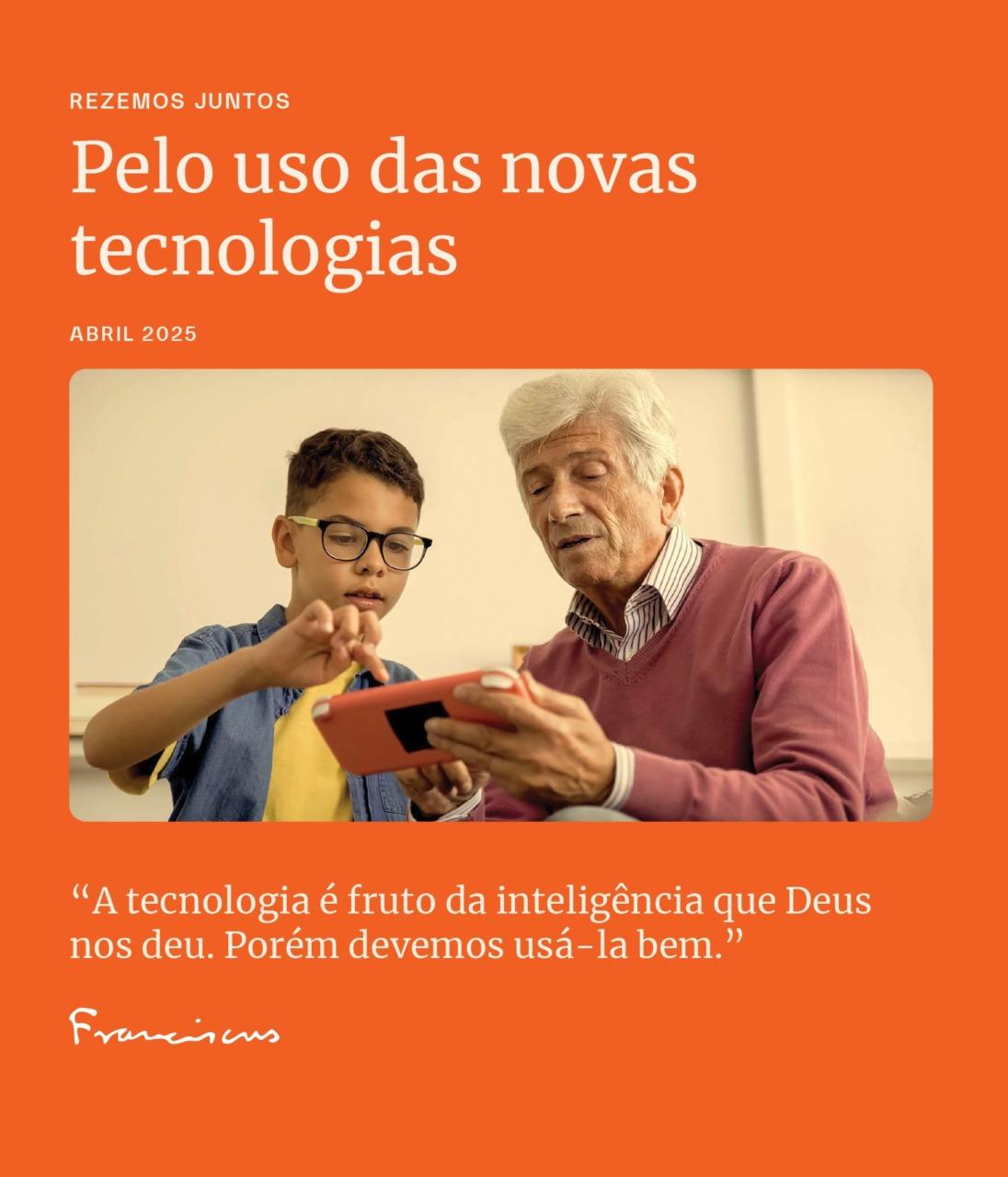 Papa na intenção de oração de abril: olhemos menos as telas e mais nos olhos - Jornal O São Paulo
