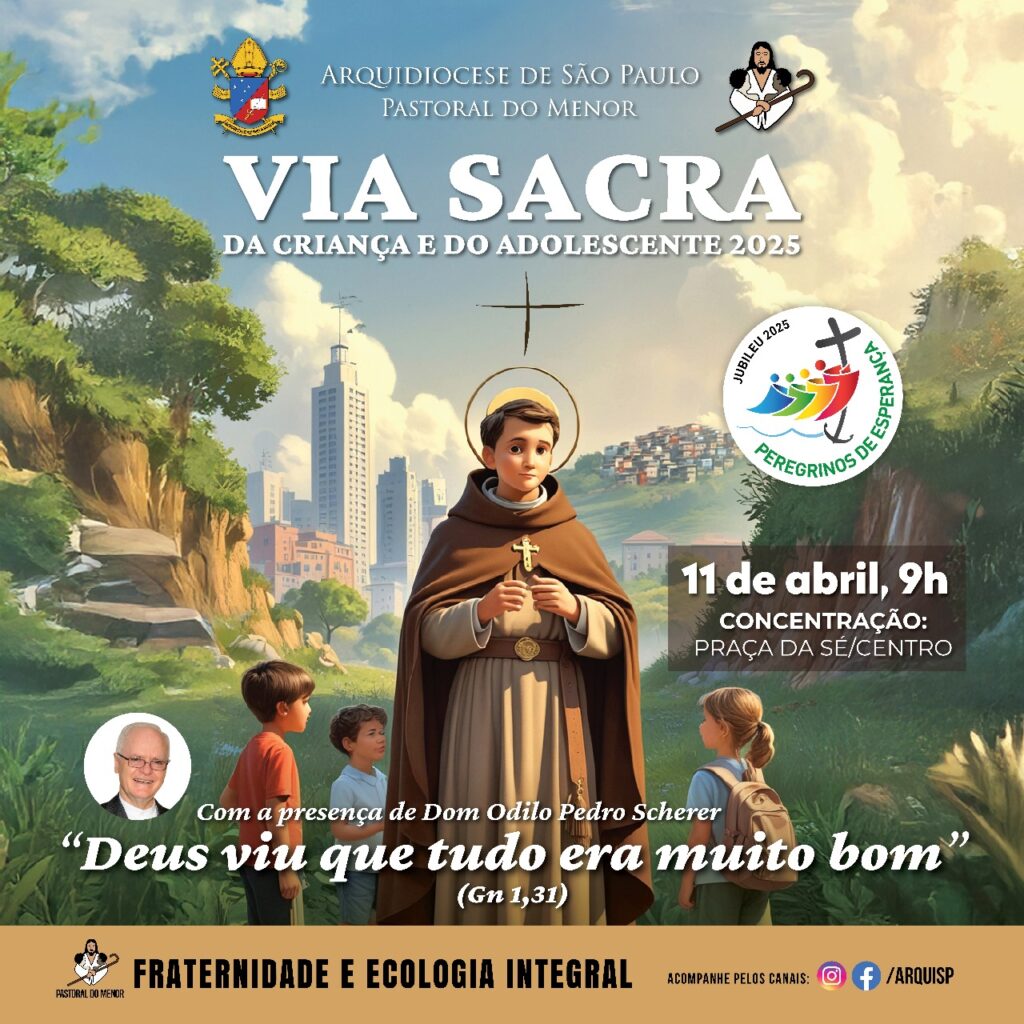 Via Sacra da Criança e do Adolescente acontecerá na sexta-feira, 11, em SP - Jornal O São Paulo