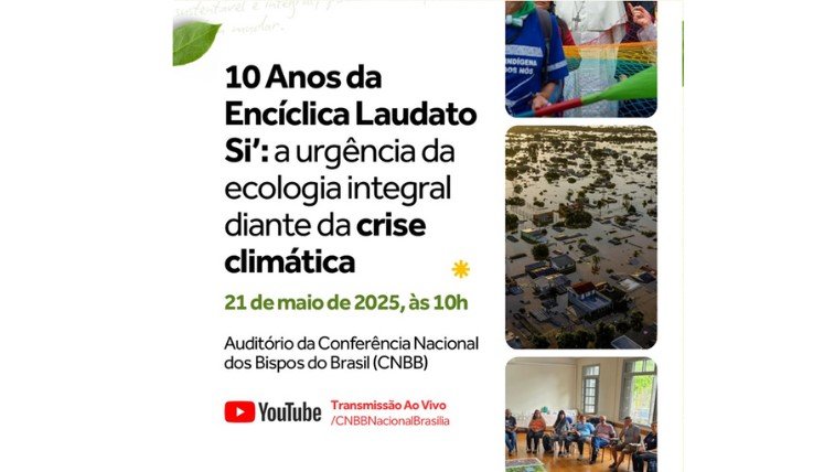 Conferência celebra os 10 anos da carta encíclica “Laudato Si” e reforça a urgência da ecologia integral - Jornal O São Paulo