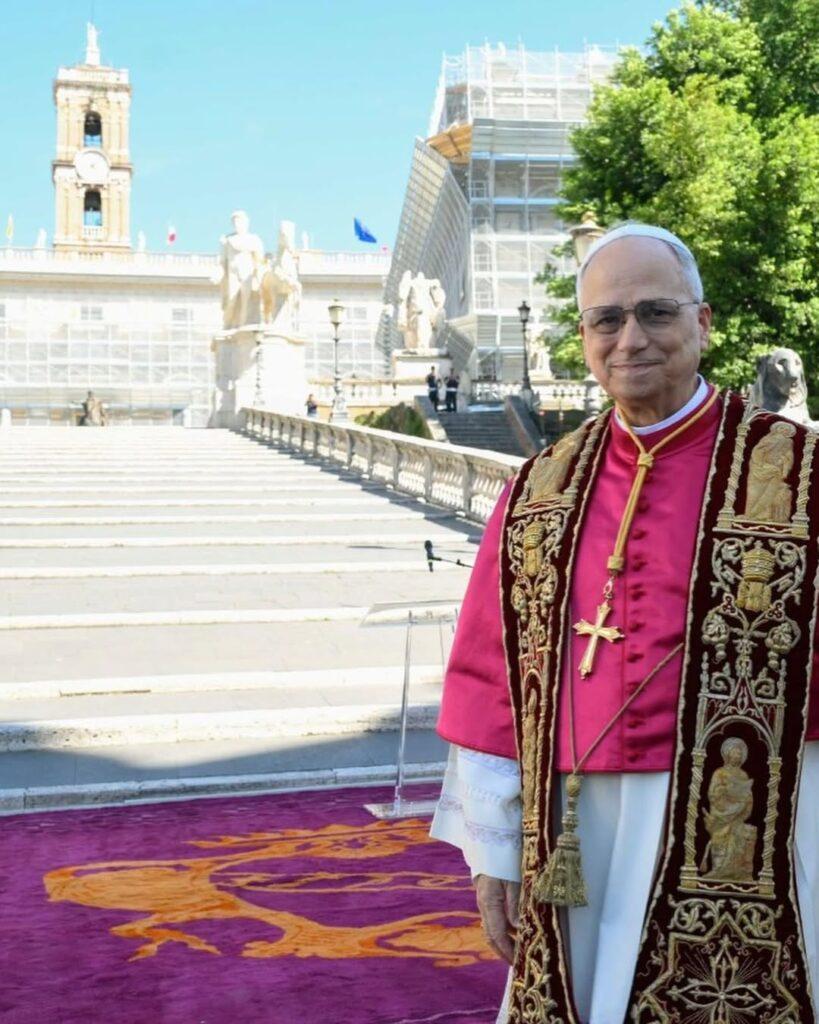 “Hoje posso dizer que sou romano”: Leão XIV visita o Capitólio - Jornal O São Paulo