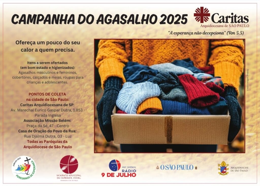 Com o frio mais intenso, organizações católicas reforçam ações aos ‘irmãos de rua’ - Jornal O São Paulo