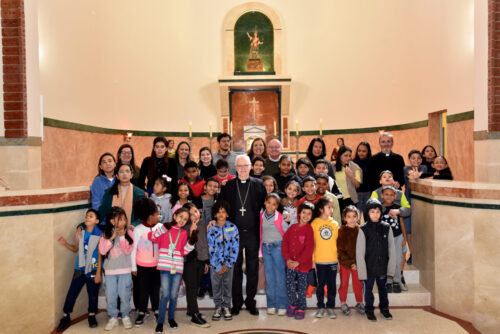 Cardeal Odilo Scherer conhece o projeto do contraturno escolar da Paróquia São Vito Mártir - Jornal O São Paulo