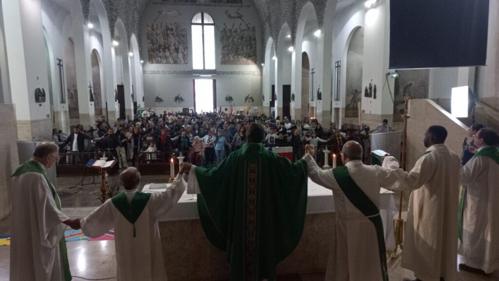 Missa na Igreja Nossa Senhora da Paz marca o encerramento da 40ª Semana do Migrante - Jornal O São Paulo