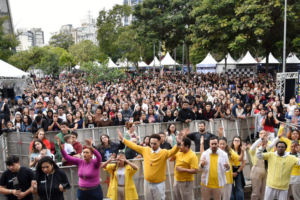 No Festival Halleluya, jovens manifestam a alegria de ser Igreja - Jornal O São Paulo