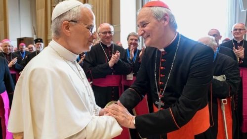 Leão XIV aos bispos italianos: a Igreja deve ser casa de paz e reconciliação - Jornal O São Paulo