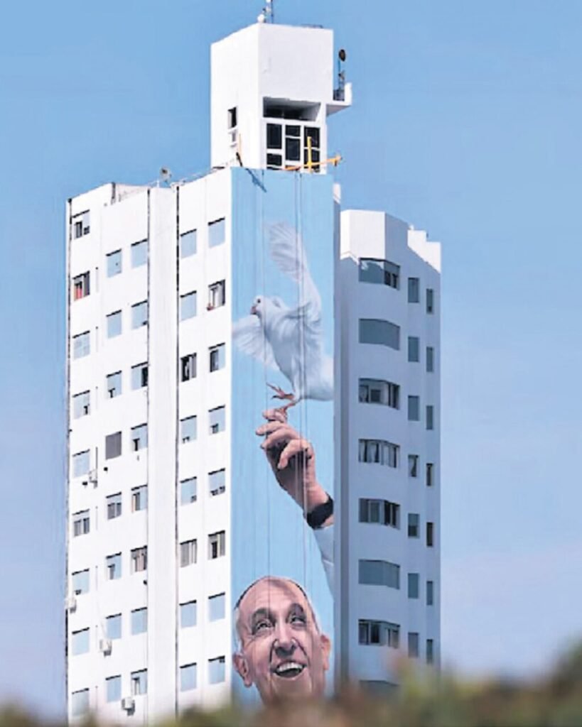 Argentina: Em homenagem a Francisco, maior mural do mundo dedicado a um papa é inaugurado - Jornal O São Paulo