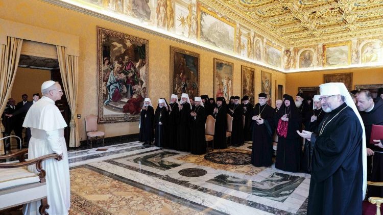 Papa à Igreja Greco-Católica Ucraniana: em meio à guerra insensata, permanecer unidos na fé - Jornal O São Paulo