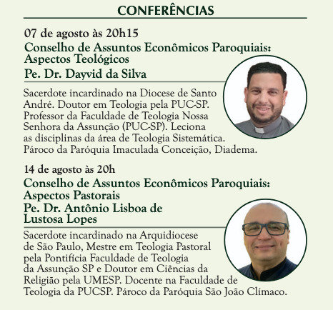 Curso de extensão on-line tratará sobre Conselho de Assuntos Econômicos Paroquiais - Jornal O São Paulo