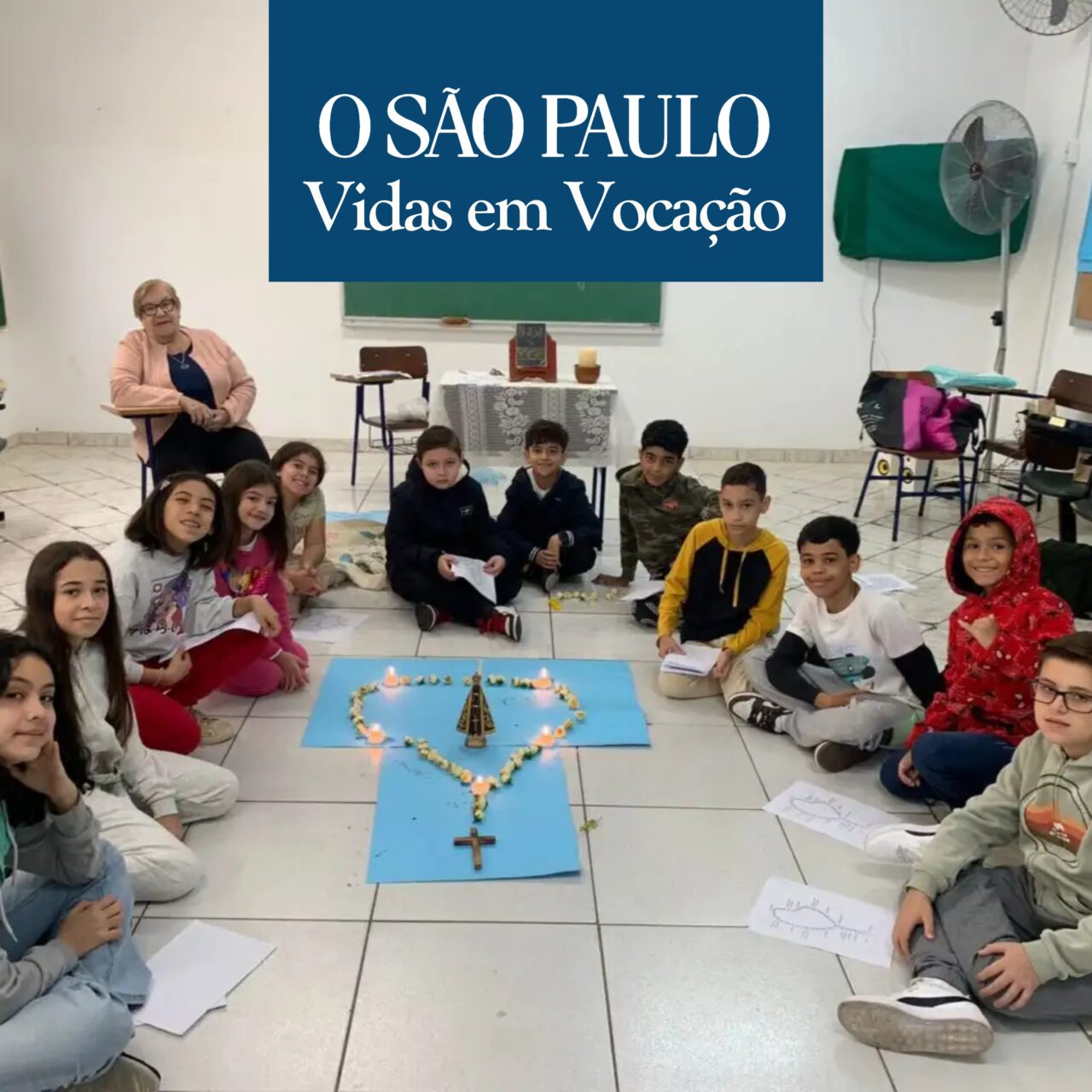 Matilde: o catequista ‘transmite o amor de Cristo às crianças’ - Jornal O São Paulo