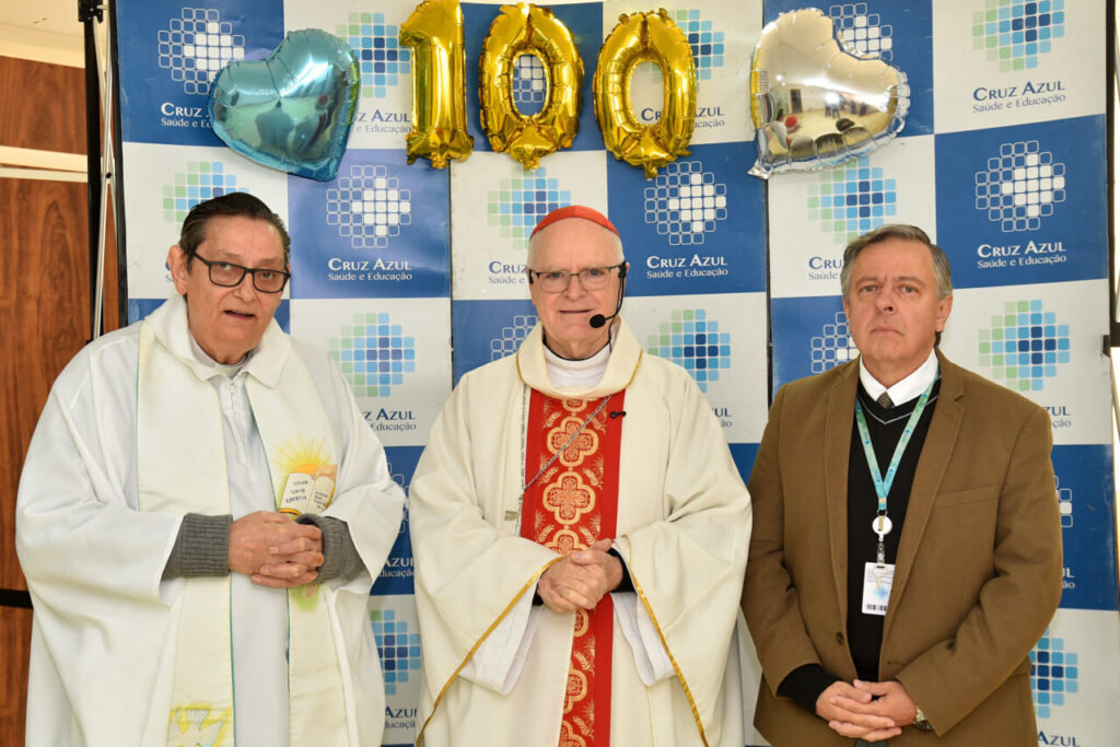 Cardeal Scherer preside missa no centenário do Hospital Cruz Azul  - Jornal O São Paulo