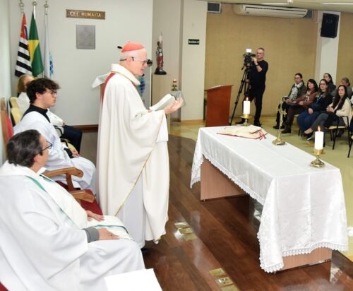 Cardeal Scherer preside missa no centenário do Hospital Cruz Azul  - Jornal O São Paulo