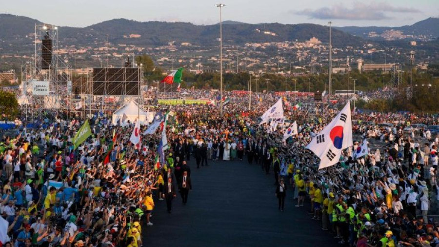 Com o Papa, 1 milhão de jovens confirmam a disposição de semear a esperança - Jornal O São Paulo
