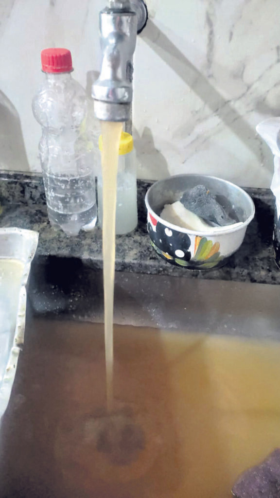 E o que aconteceu com a água da torneira? - Jornal O São Paulo