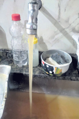 E o que aconteceu com a água da torneira? - Jornal O São Paulo