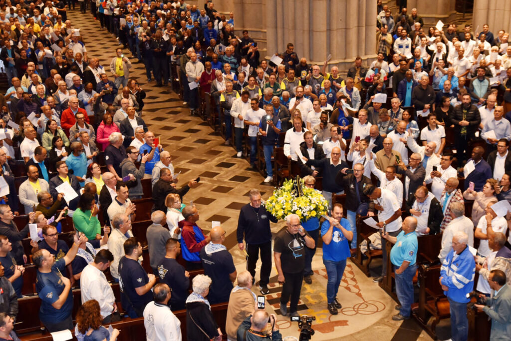 ‘Fortes na fé e alegres na esperança’, membros do Terço dos Homens peregrinam no Ano Santo - Jornal O São Paulo