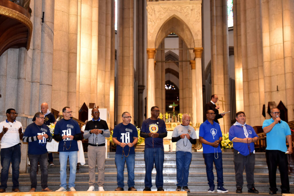 ‘Fortes na fé e alegres na esperança’, membros do Terço dos Homens peregrinam no Ano Santo - Jornal O São Paulo