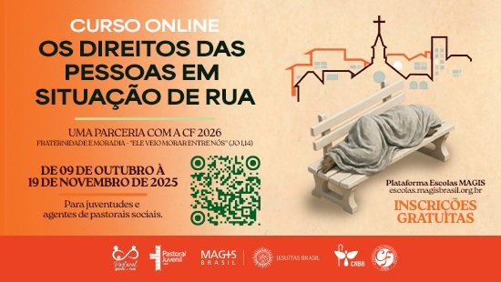 Itinerário formativo proposto pela Rede Inaciana de Juventude e Setor de Campanhas aborda os direitos da população de rua - Jornal O São Paulo