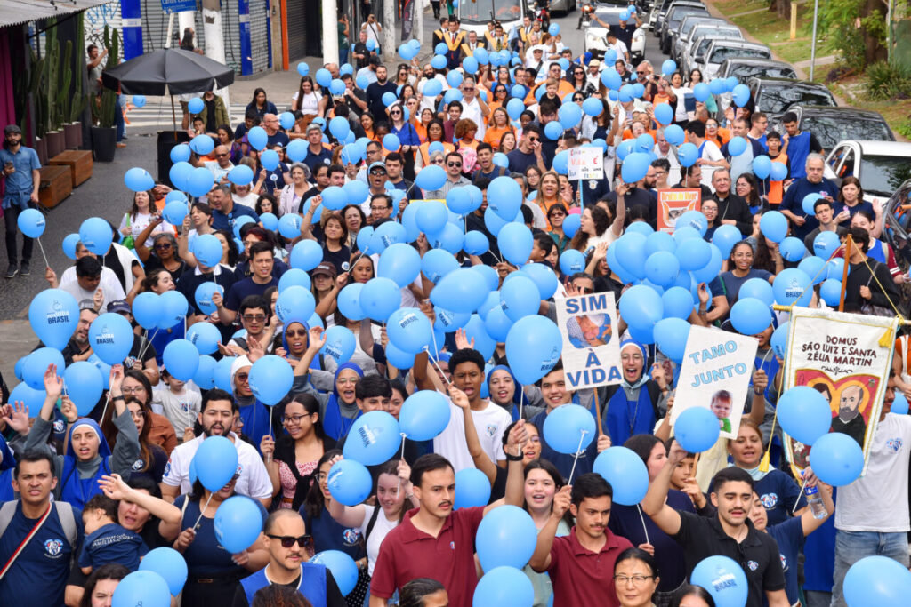 Peregrinos de esperança marcham pela vida na zona Norte da capital - Jornal O São Paulo