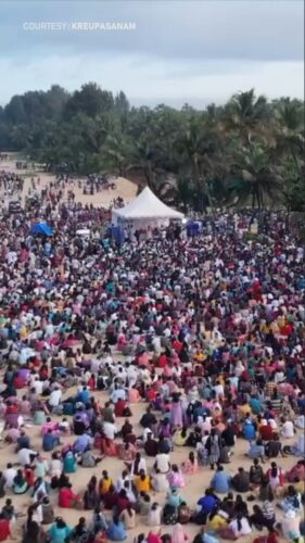 Índia: Procissão mariana reúne multidão de fiéis em oração pela paz e pela unidade da família - Jornal O São Paulo