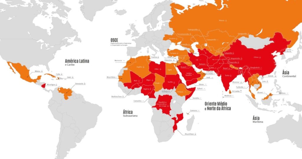 Mais de 64% da população mundial vive em países com casos de perseguição religiosa - Jornal O São Paulo