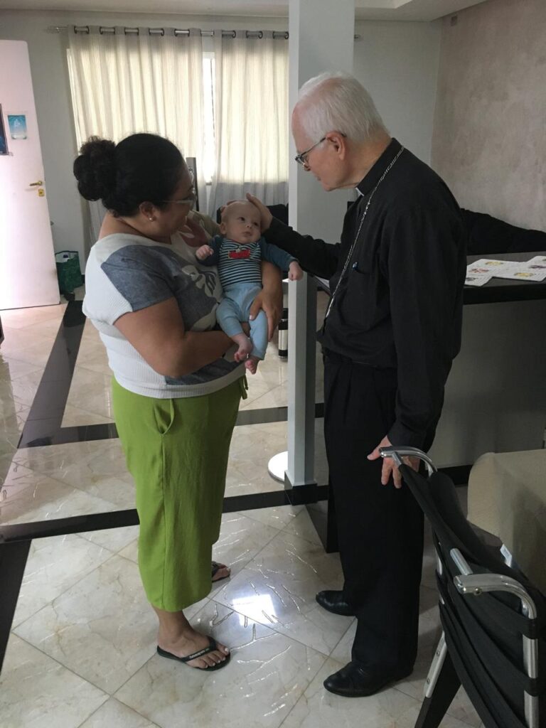 Cardeal Scherer realiza visita pastoral à Paróquia Nossa Senhora da Piedade - Jornal O São Paulo