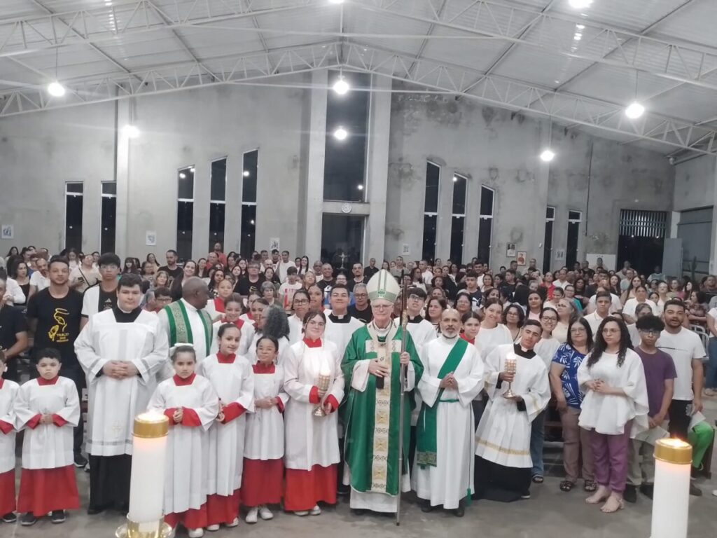 Cardeal Scherer realiza visita pastoral à Paróquia Nossa Senhora da Piedade - Jornal O São Paulo