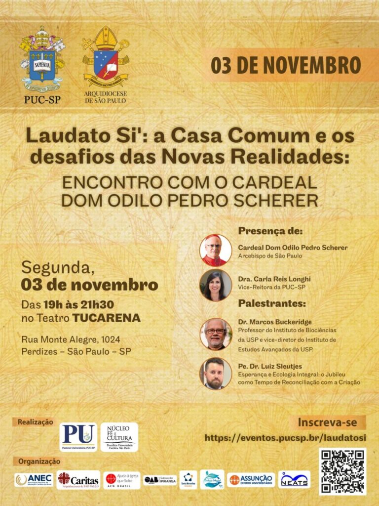 Laudato si’ é tema de encontro na PUC-SP - Jornal O São Paulo
