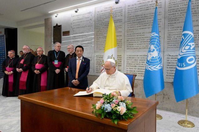 Papa Leão XIV na FAO: vencer a fome é semear a paz - Jornal O São Paulo
