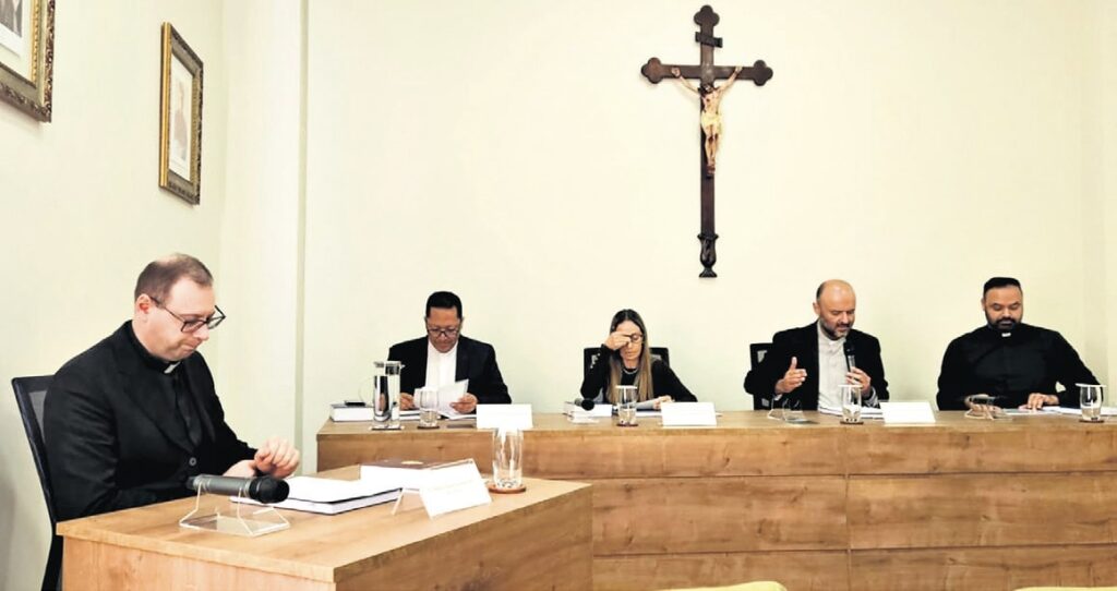 Padre Maércio Pissinatti Filho defende tese doutoral em Direito Canônico - Jornal O São Paulo