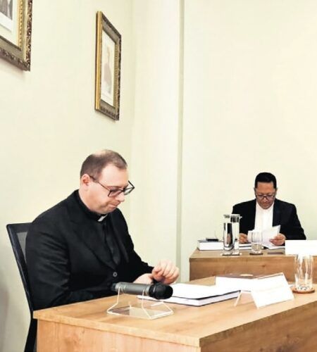 Padre Maércio Pissinatti Filho defende tese doutoral em Direito Canônico - Jornal O São Paulo