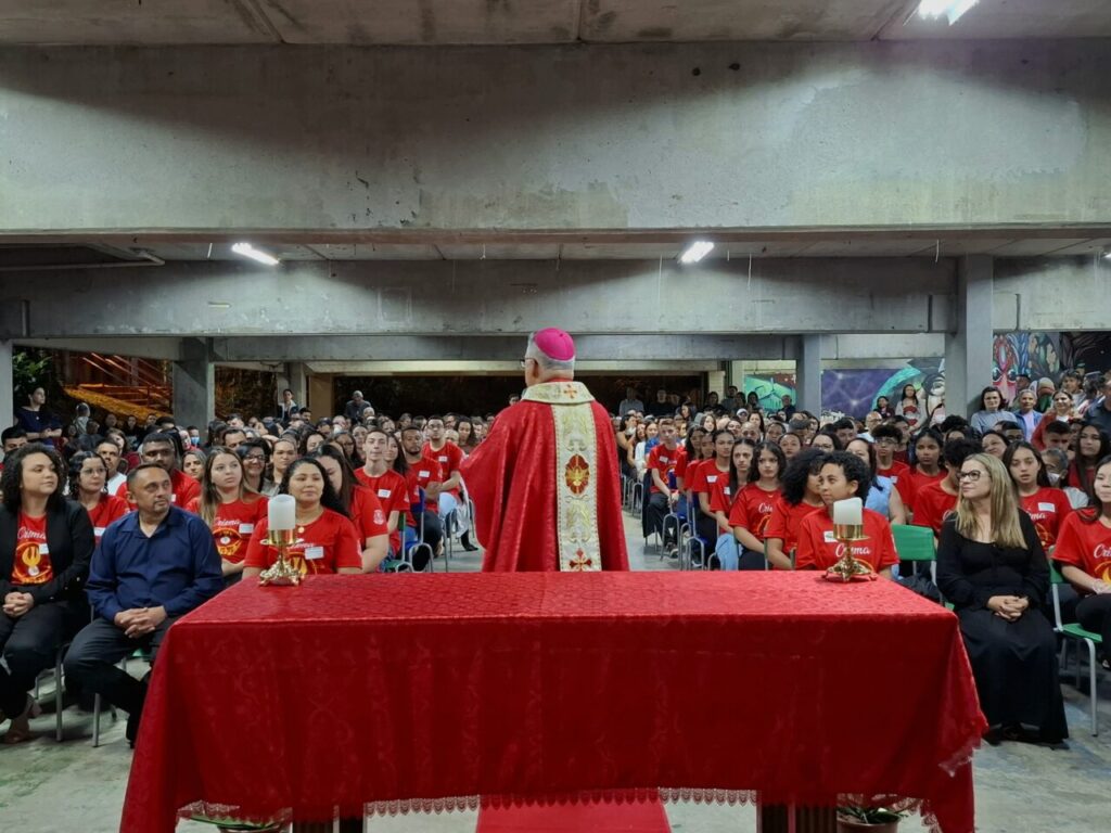 Dom Carlos Silva realiza visita pastoral à Paróquia Bom Pastor - Jornal O São Paulo