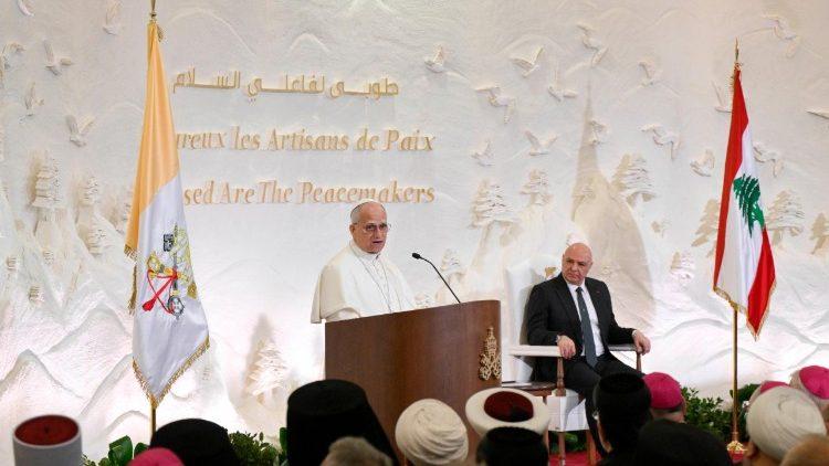 Leão XIV chega ao Líbano: aqui a paz é um desejo e uma vocação - Jornal O São Paulo