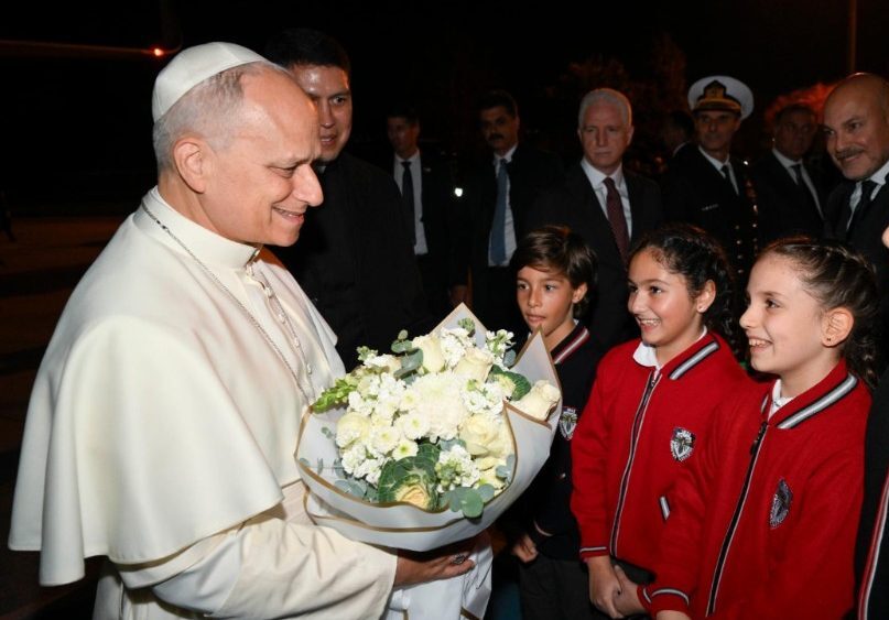 Papa Leão XIV chega a Istambul - Jornal O São Paulo