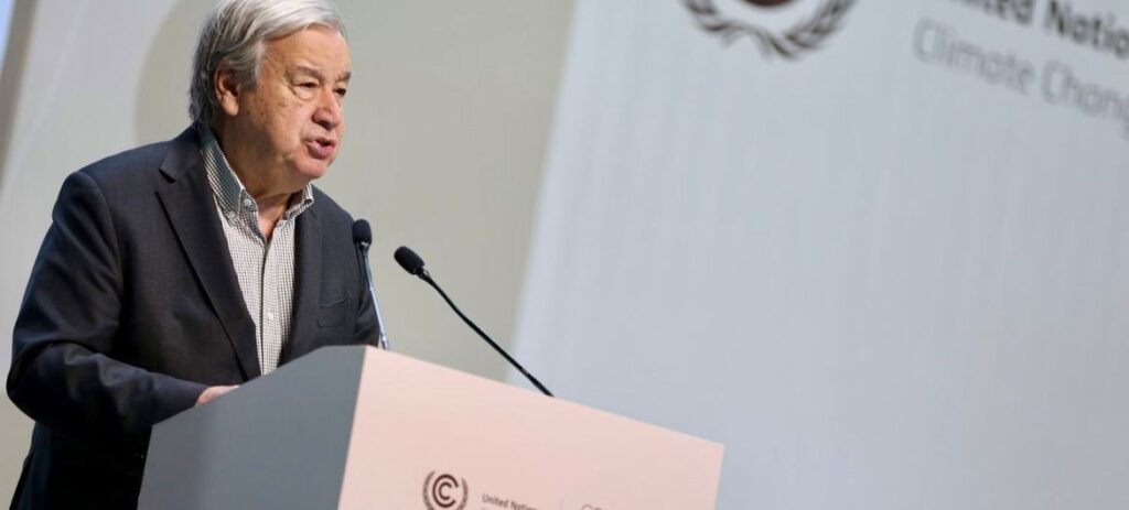 Guterres diz que a COP30 terminou, mas o trabalho por ação climática permanece - Jornal O São Paulo
