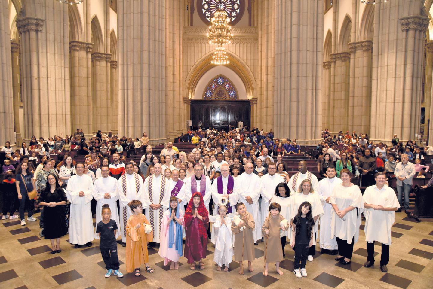 No ‘Natal dos Sonhos’, crianças acolhem o Cristo que nasce e que renova a esperança - Jornal O São Paulo