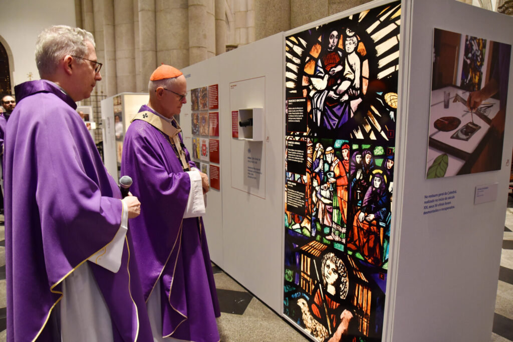 Exposição interativa ‘Luz: Vitrais da Sé’ marca as comemorações dos 280 anos de criação da Diocese de São Paulo
