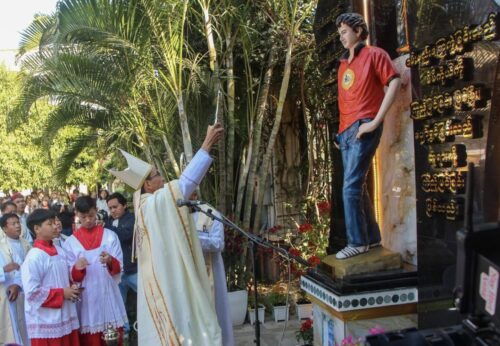 Em Mianmar, imagem de São Carlo Acutis é instalada em diocese - Jornal O São Paulo