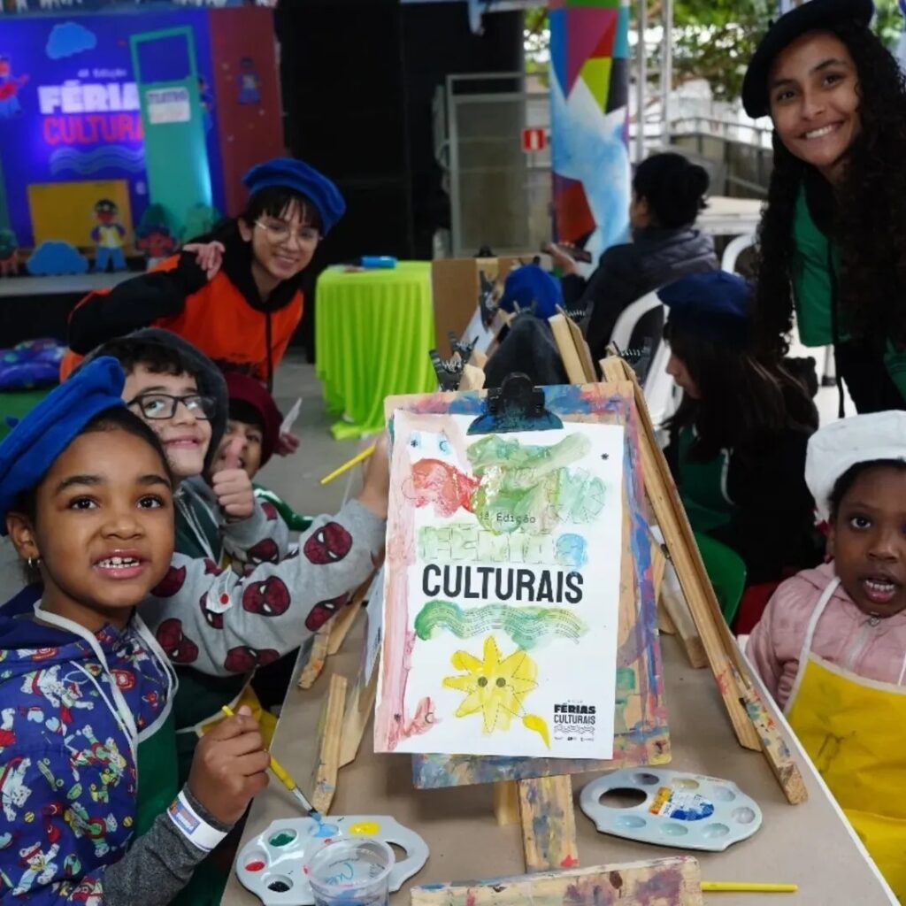 Arte, brincadeira e cultura tomam conta da cidade com as Férias Culturais - Jornal O São Paulo