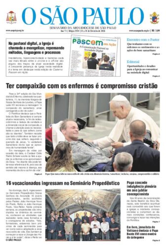 11 de fevereiro de 2026 - Jornal O São Paulo