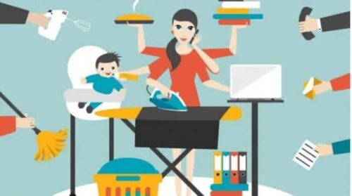 trabalho profissional e familiar